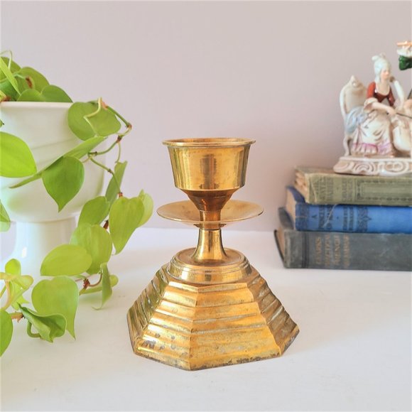 Rosenthal Netter brass candle holder/stick. - Picture 1 of 5